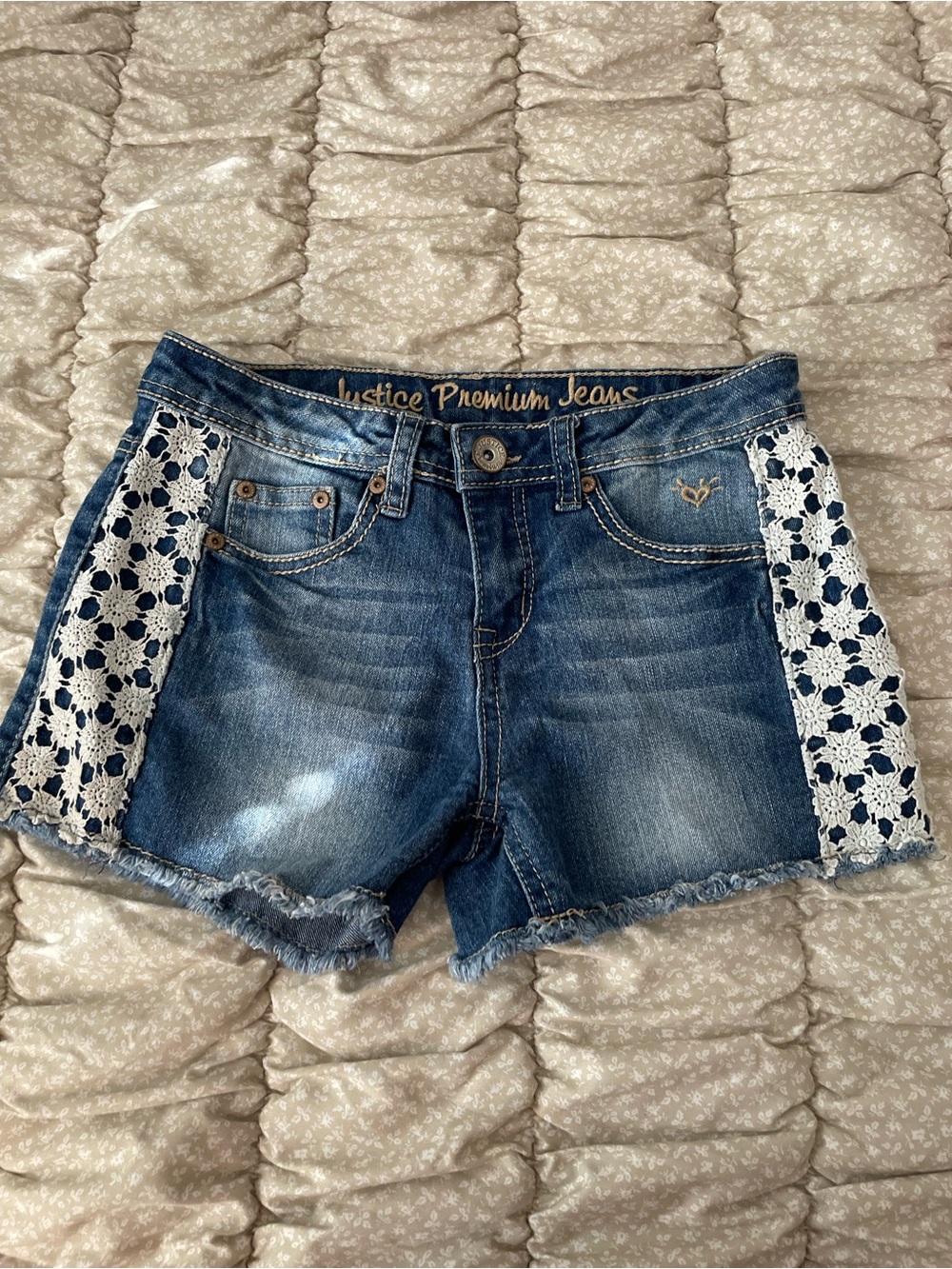 Girl’s Justice Denim Shorts